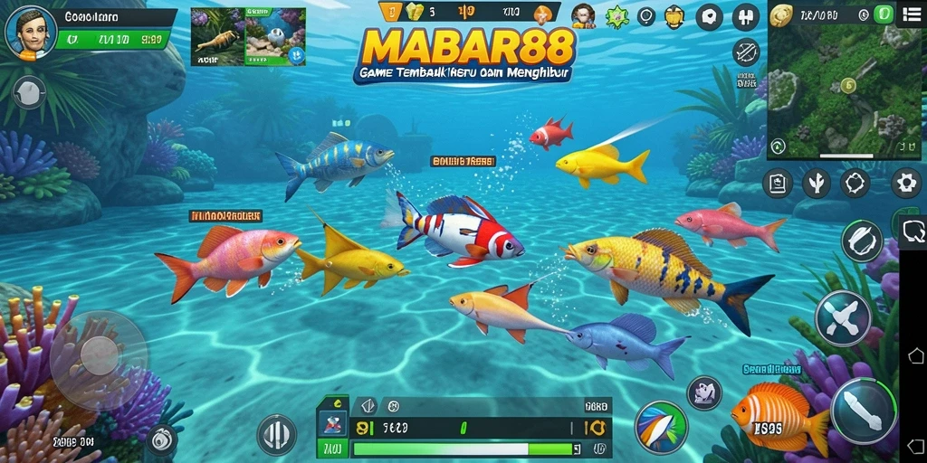 Gameplay seru menembak ikan di MABAR88.
